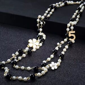 Camellia #5 pearl necklace